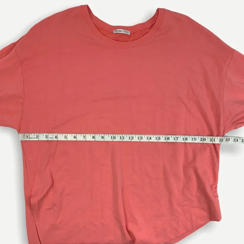 Zara Asymmetrical Crewneck Sweatshirt - Picture 2 of 6